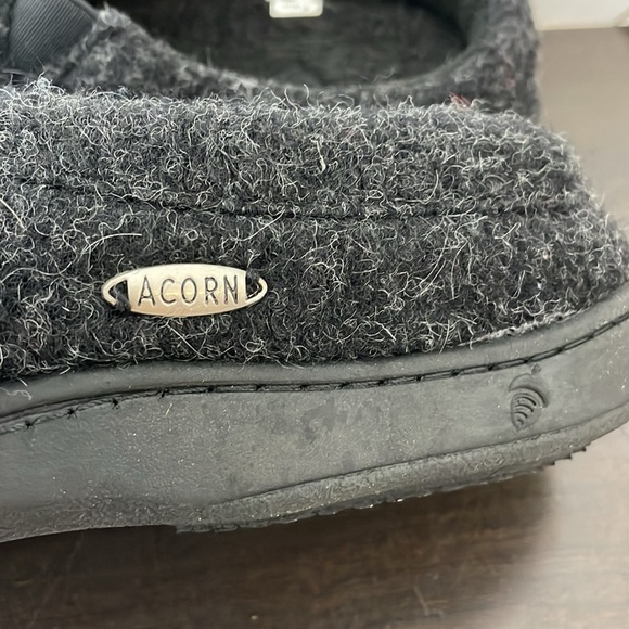 Acorn Wool Blend Men's 10.5-11.5 Digby Gore, Black Tweed - Picture 6 of 9